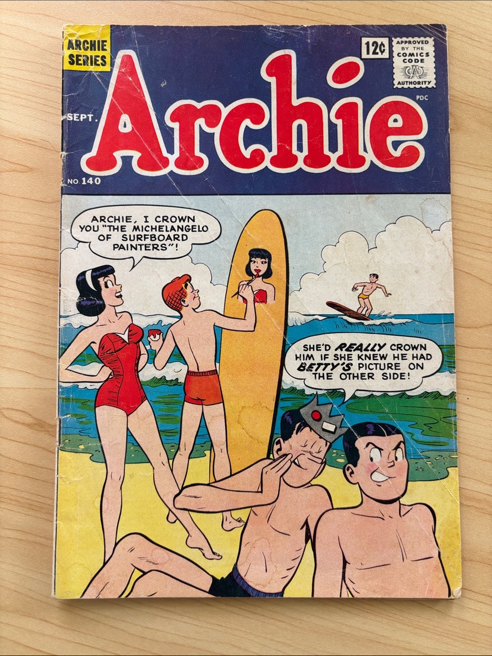 1963 #140 Retro Archie Comic